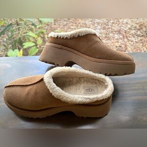 UGG New Heights Cozy Clog -Chestnut 🔥